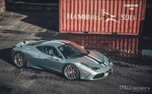 Ferrari 458 Speciale by MWDesign on Brixton Forged 2016 года